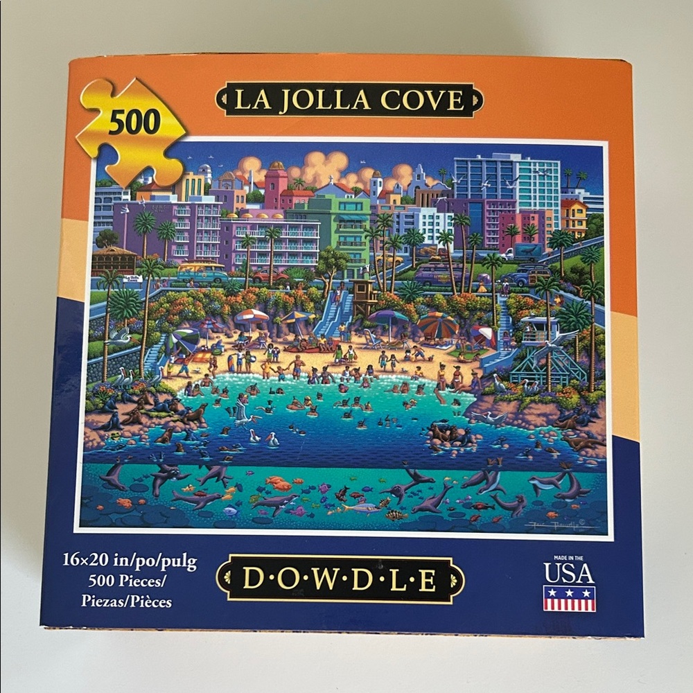La Jolla Cove Dowdle Puzzle - 500 Pieces